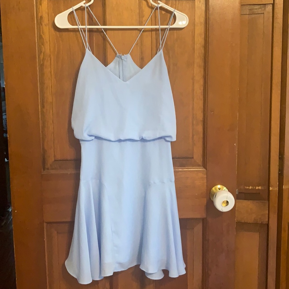 Light blue mini Lulus dress size XS